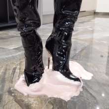SpannerWilkins: Cuffed 'n Stuck Part 1--Giaro Boots in Glue!