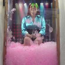 LiquidX: Cassie Gunged in the Foam-Filling SupaGunga