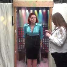 LiquidX: Cassie Gunged in the Foam-Filling SupaGunga
