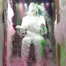 LiquidX: Cassie Gunged in the Foam-Filling SupaGunga