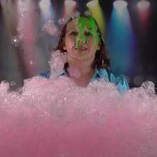 LiquidX: Cassie Gunged in the Foam-Filling SupaGunga