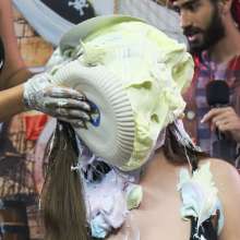 walking the plank: New--pie challenge quiz 13--girls getting pied and double slimed!