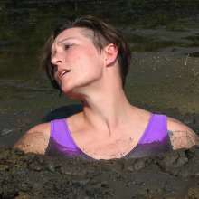 Jumpoff_Joe: Mud/Quicksand Movie: "Workout In Peace, " starring Domino