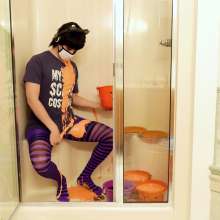 KinkyCosplayer: KinkyCosplay's Halloween Gunging