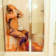KinkyCosplayer: KinkyCosplay's Halloween Gunging