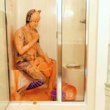 KinkyCosplayer: KinkyCosplay's Halloween Gunging