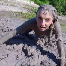 Alana SexyMessyBabes: Magic Mud Pit Pt. 1