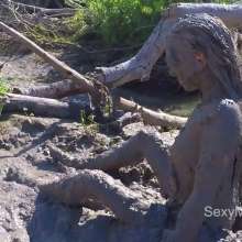 Alana SexyMessyBabes: Magic Mud Pit Pt. 1