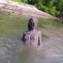 Alana SexyMessyBabes: Magic Mud Pit Pt. 1