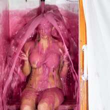 CandyCustard: Photoset: Louise Pink PVC Gunge