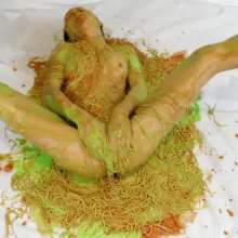 Kaydens: POV Slime My Pussy with Green Slime, Spaghetti and More