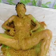 Kaydens: POV Slime My Pussy with Green Slime, Spaghetti and More