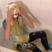 TheGungeZone: Rebeccas's Messy Football Forfeit