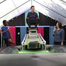 LiquidX: The Plunga!  at Messyworld: Mark Vs Simon