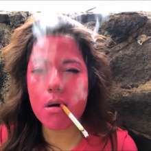 RevSlymsford: Tiswas Girl Smoking and Mess