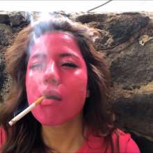RevSlymsford: Tiswas Girl Smoking and Mess