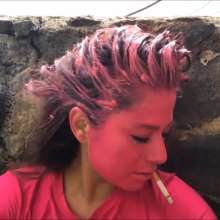 RevSlymsford: Tiswas Girl Smoking and Mess