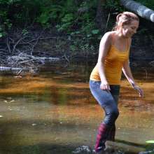 bootedbabes: Wet and Muddy in Wellies