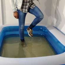 Wetlook Doll: Wet Denim Clothes