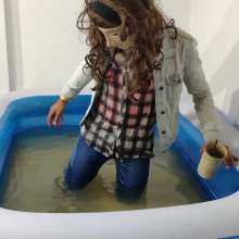 Wetlook Doll: Wet Denim Clothes