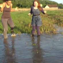 DungeonMasterOne: A Muddy Evening By The Pier with Friday and Daphne