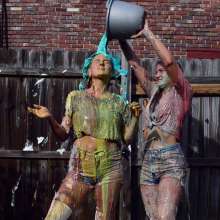 FunFilled Photography: Amy Gets Pied and Slimed in Her Clothes by Caprice!