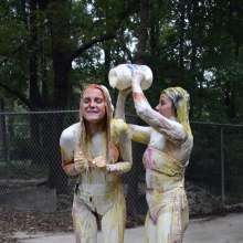 FunFilled Photography: Ashley and Britney Play Rock-paper-scissors with Condiments!