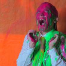 lovingmessy4you: Beautiful Gunge in Yellow Tie, White Shirt a Skirt