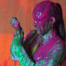 lovingmessy4you: Beautiful Gunge in Yellow Tie, White Shirt a Skirt