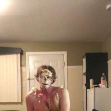 alen3001: Cake Pie Cake Batter Lots off Cream and Me