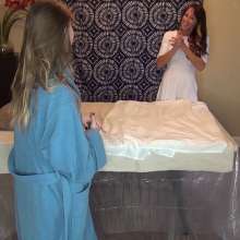 Jayce: Dixie's Nude Clay Massage by Me!+me Nude and Muddy