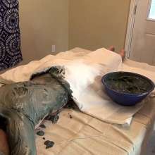 Jayce: Dixie's Nude Clay Massage by Me!+me Nude and Muddy