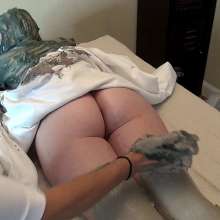 Jayce: Dixie's Nude Clay Massage by Me!+me Nude and Muddy