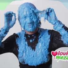 lovingmessy4you: Haily and Her First Slime Day