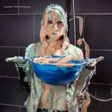 WAM Photography: Linda Is Pied in Jeans and Leather