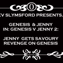 RevSlymsford: Jenny's Savoury Revenge On Genesis
