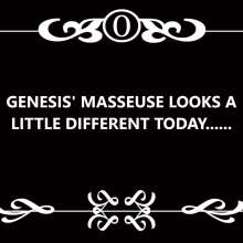 RevSlymsford: Jenny's Savoury Revenge On Genesis