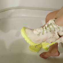 Kaydens: Kaydens Creamy Feet and See Through Boots