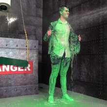 WamtasticUK: Louis and Paddy Gunge Wrestle in Skinny Suits