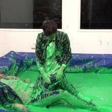 WamtasticUK: Louis and Paddy Gunge Wrestle in Skinny Suits