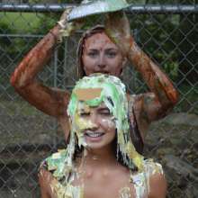FunFilled Photography: Mallory's messiest afternoon yet with Victoria!