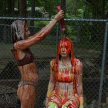 FunFilled Photography: Mallory's messiest afternoon yet with Victoria!