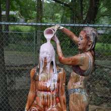 FunFilled Photography: Mallory's messiest afternoon yet with Victoria!