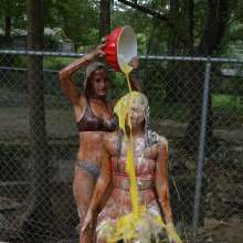 FunFilled Photography: Mallory's messiest afternoon yet with Victoria!