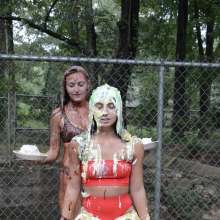 FunFilled Photography: Mallory Gets the Mega-messiest yet with Her Friend Victoria!