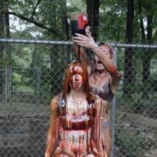 FunFilled Photography: Mallory Gets the Mega-messiest yet with Her Friend Victoria!