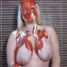 Big_Tits_Gunge: New Model Vicky Totally Trashed In Her 'House of Slop' Debut