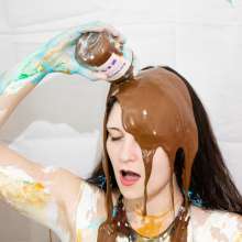 CandyCustard: Photoset: Messy Dice Game