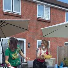 TheGungeZone: Rara and Kinky Leigh's Messy Custard Fun