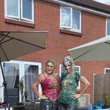 TheGungeZone: Rara and Kinky Leigh's Messy Custard Fun